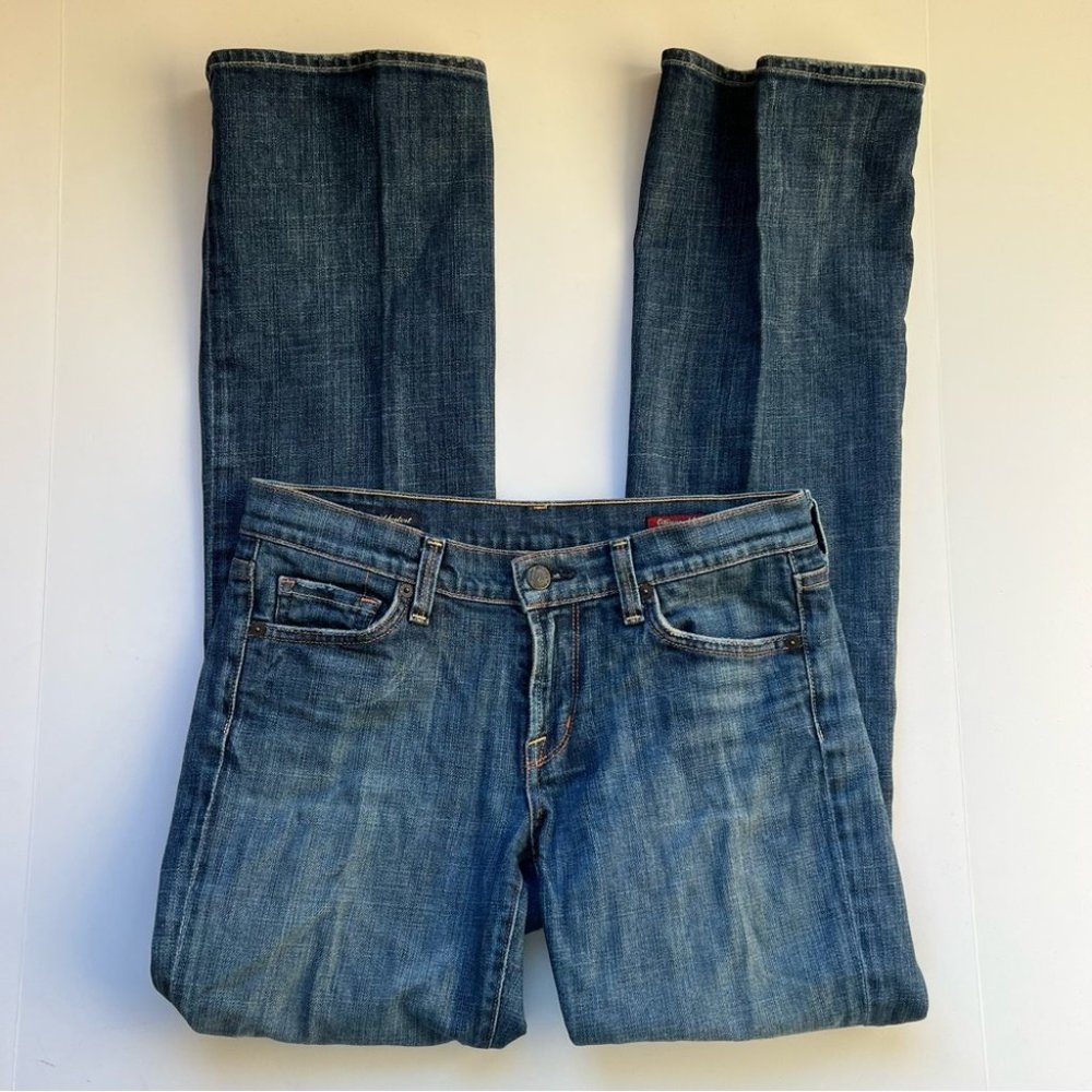 Citizens of Humanity CoH Kelly 001 Low Waist Bootcut Blue Jeans Size 27